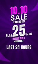 Flat 25% off footwear and bags, online only at 1ststep.pk — last 24 hours — page 8 of 8