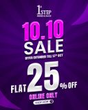 Flat 25% off footwear and bags, online only at 1ststep.pk — last 24 hours — page 3 of 8