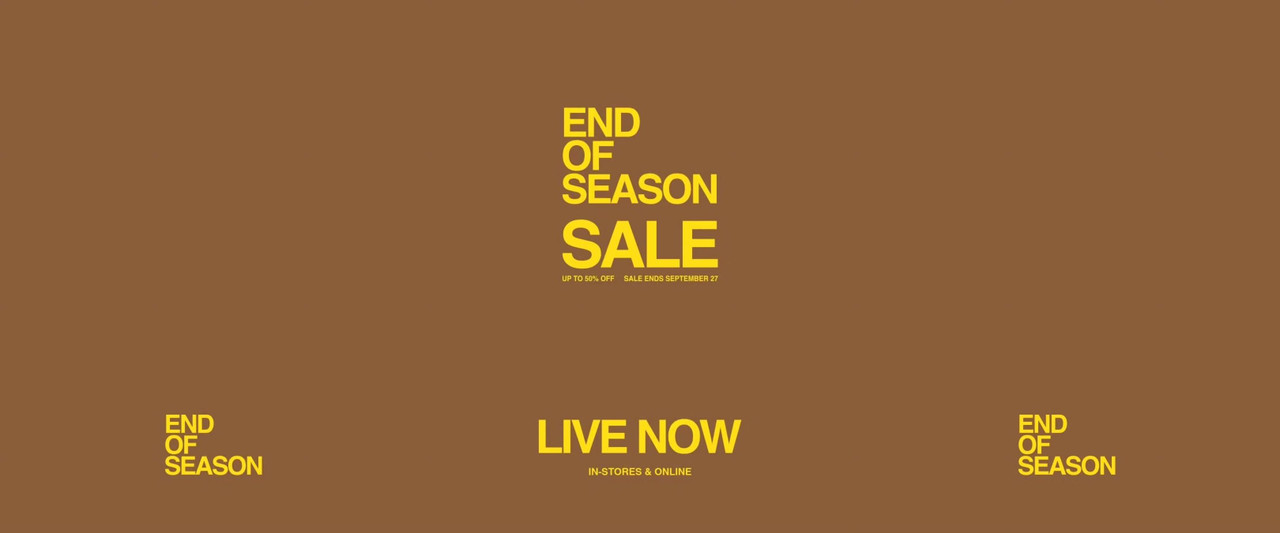 Up To 50% Off, End of Season — page 1 of 2