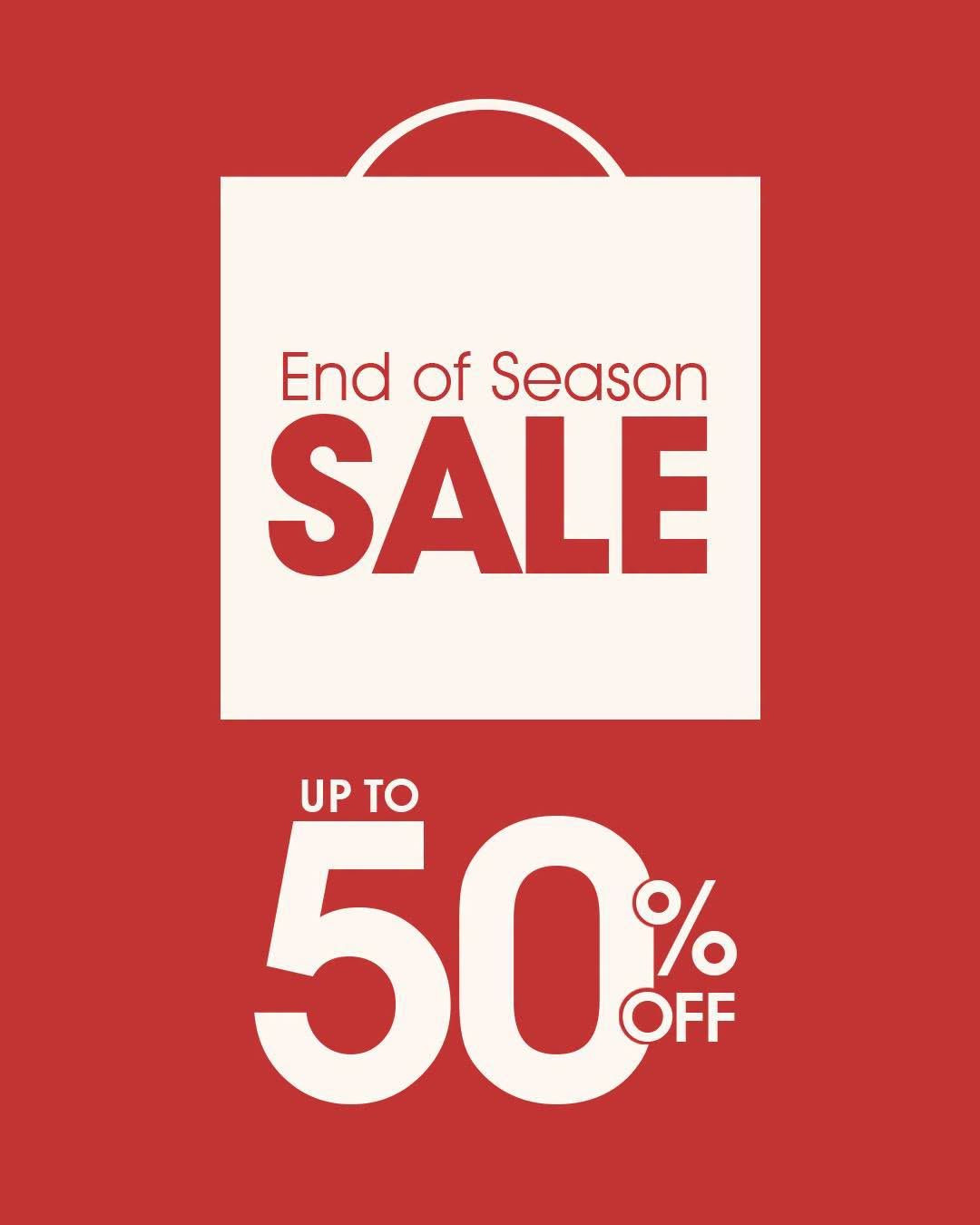 The wait is over! Our End of Season sale — page 1 of 1