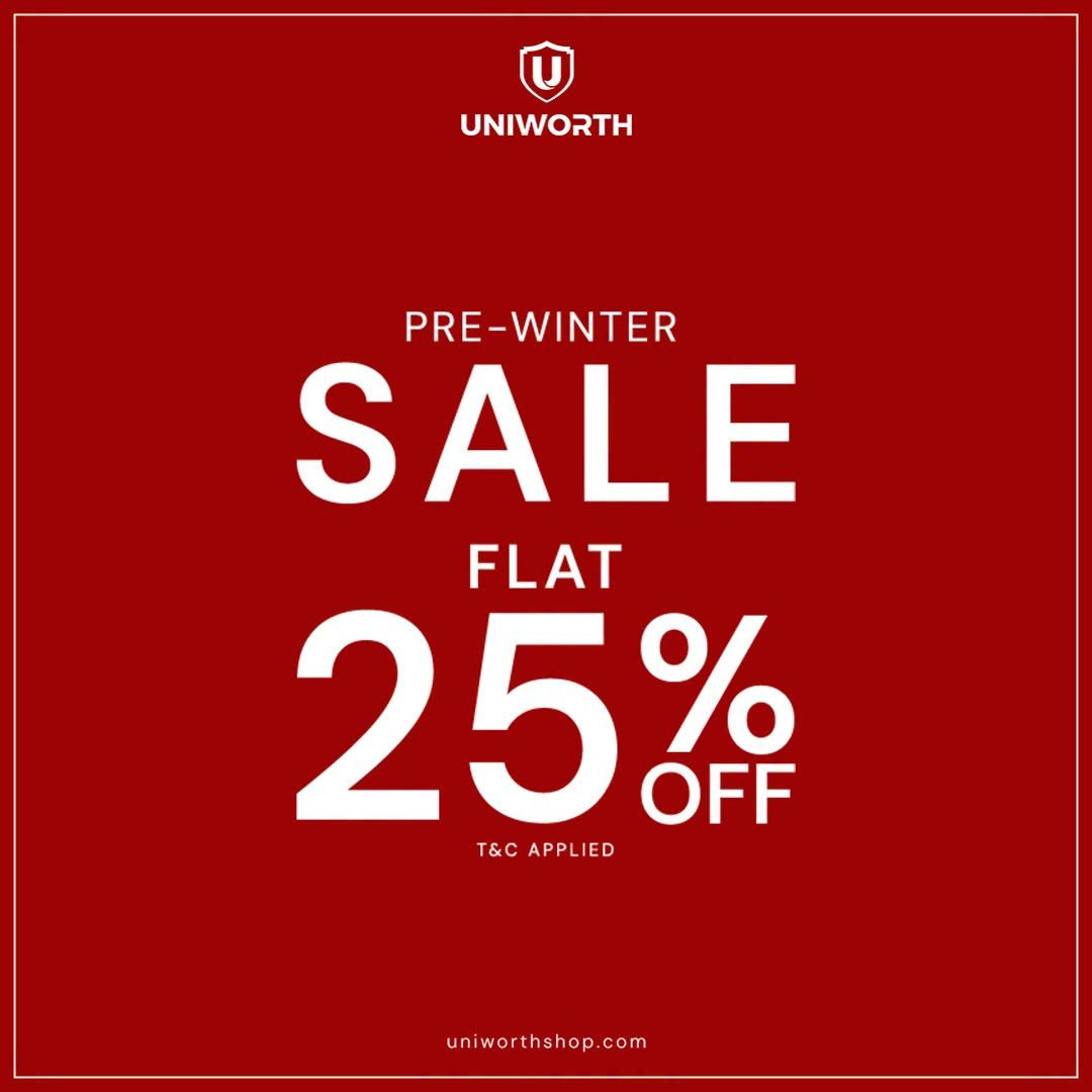 PRE Winter Sale Flat 25% — page 1 of 19
