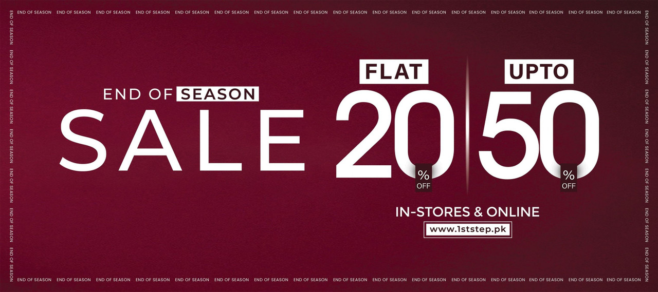 END OF SEASON SALE! FLAT 20% OFF & UP TO 50% OFF — page 1 of 1