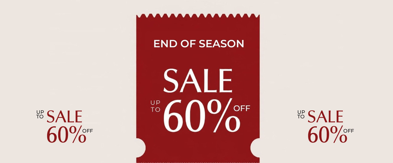 END OF SEASON SALE - UP TO 60% OFF! — page 1 of 4